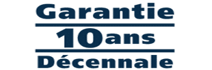 logo garantie decennale Climatisation et électricité sur Perpignan